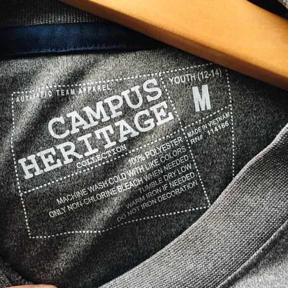 Penn State Grey Campus Heritage Graphic Logo T-shirt Youth Medium 12-14 - Picture 4 of 4